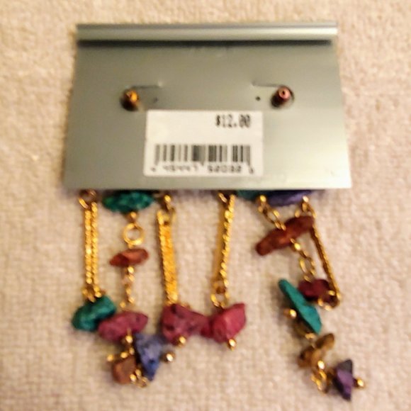 NWT Beaded Earrings - Picture 2 of 2